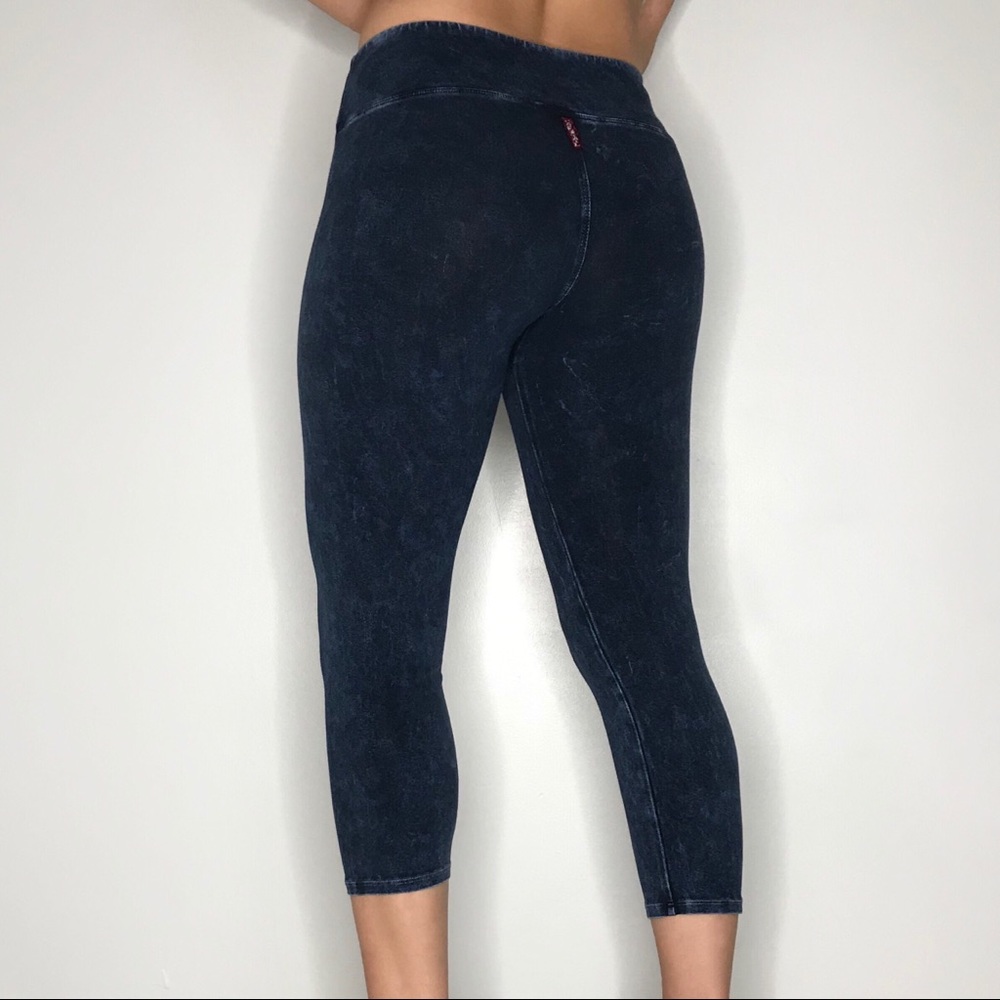 💛 Hard Tail Acid Wash Denim Colored Leggings 💛